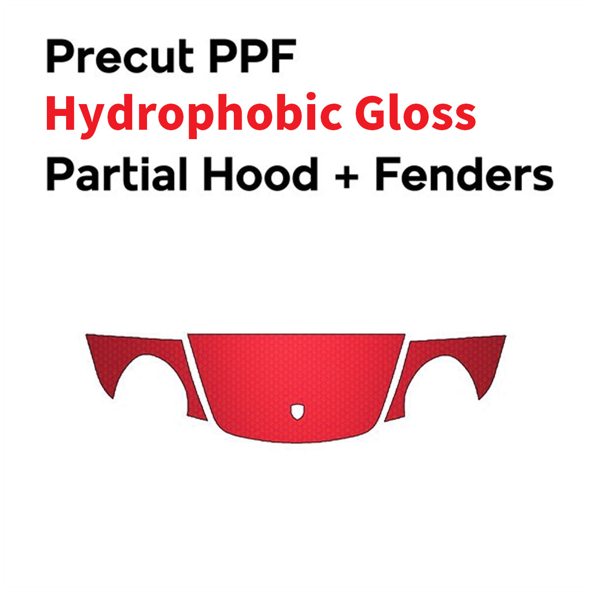 PreCut PPF Paint Protection Film Gloss DIY Clear Bra for Porsche 911 2009-2011