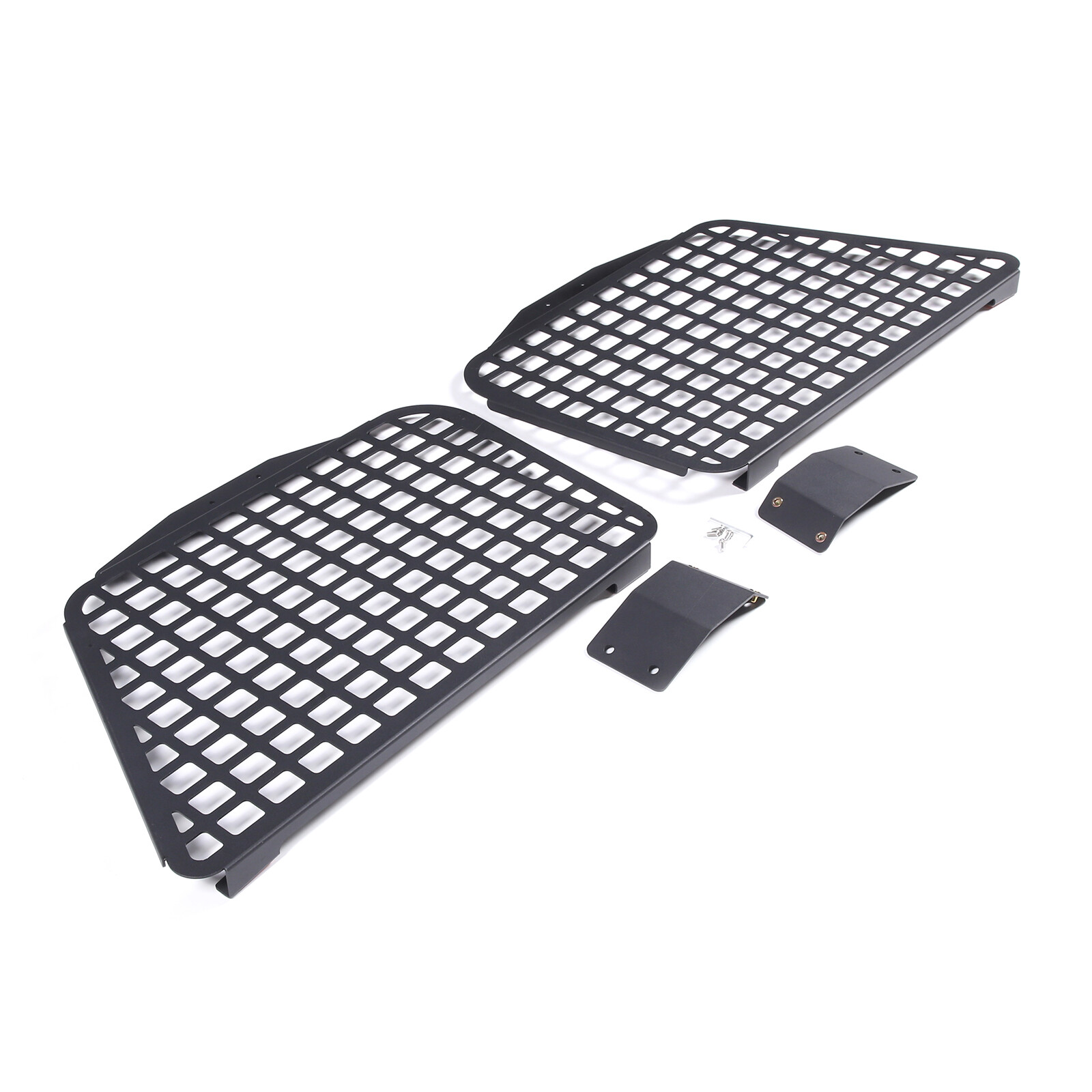 2pcs Side Window MOLLE Panel Guard Grille Bracket Fits Toyota FJ Cruiser 2007-14