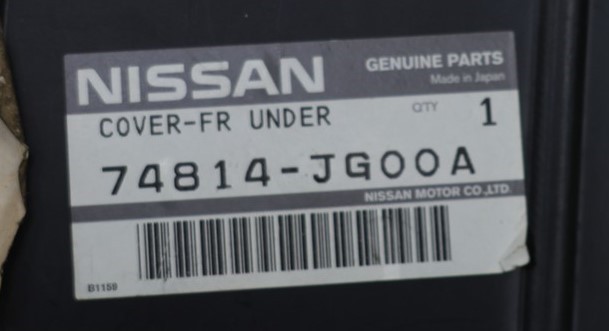 NEW OEM Front Right Floor Pan Splash Shield 74814JG00A for Nissan Rogue 08-13
