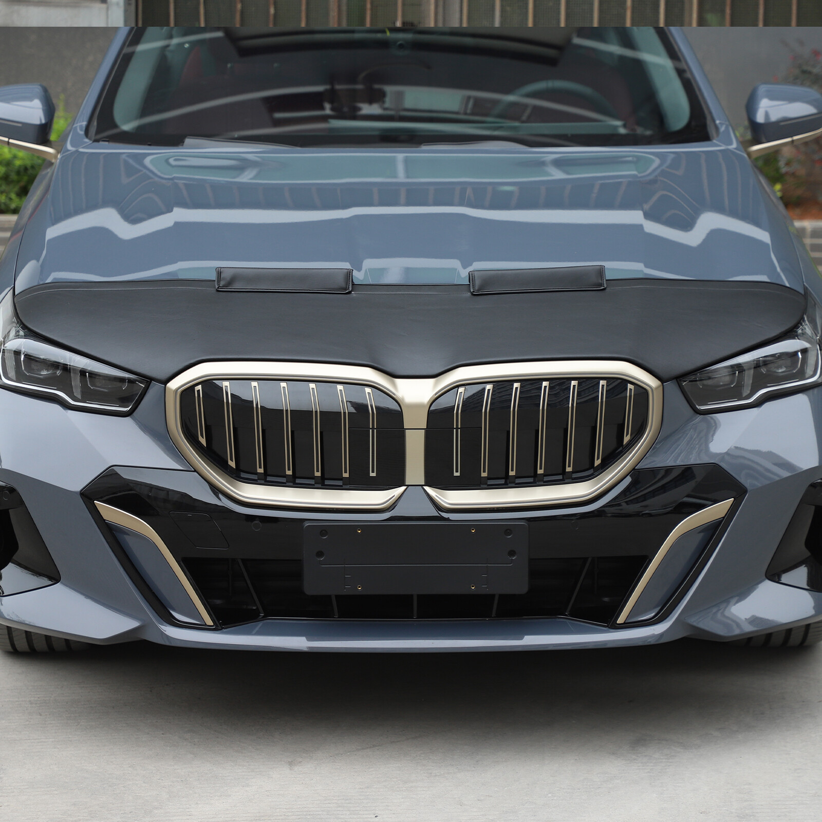 Front End Bumper Hood Mask Bra Cover Protection Fit For BMW 5 series 2024-2025