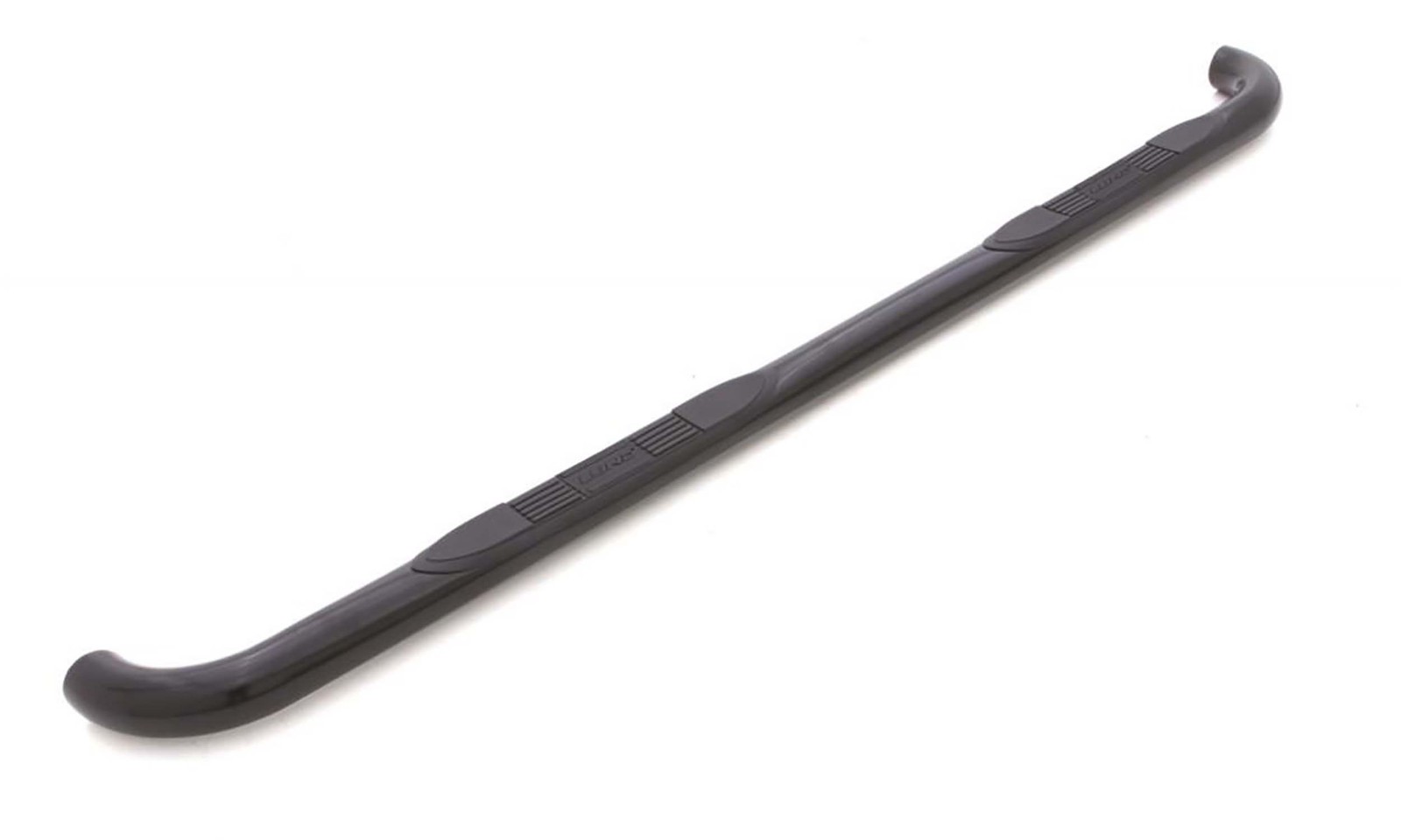 Lund 23077379 3 Inch Round Bent Nerf Step Bars Black