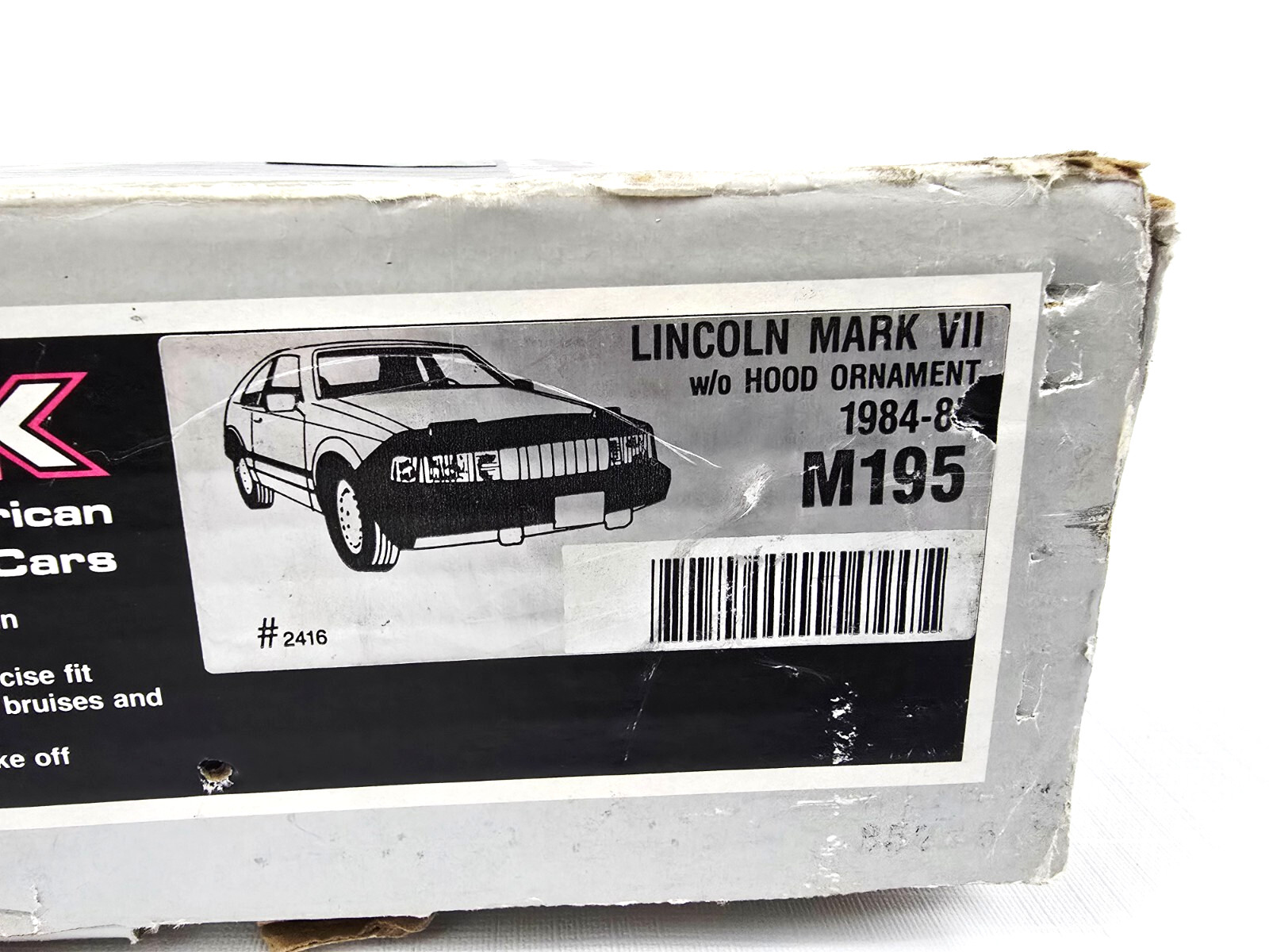 NEW CoverCraft Car Bra Front End Mask Lincoln Mark VII 7 1984-88 Part #M195 2416