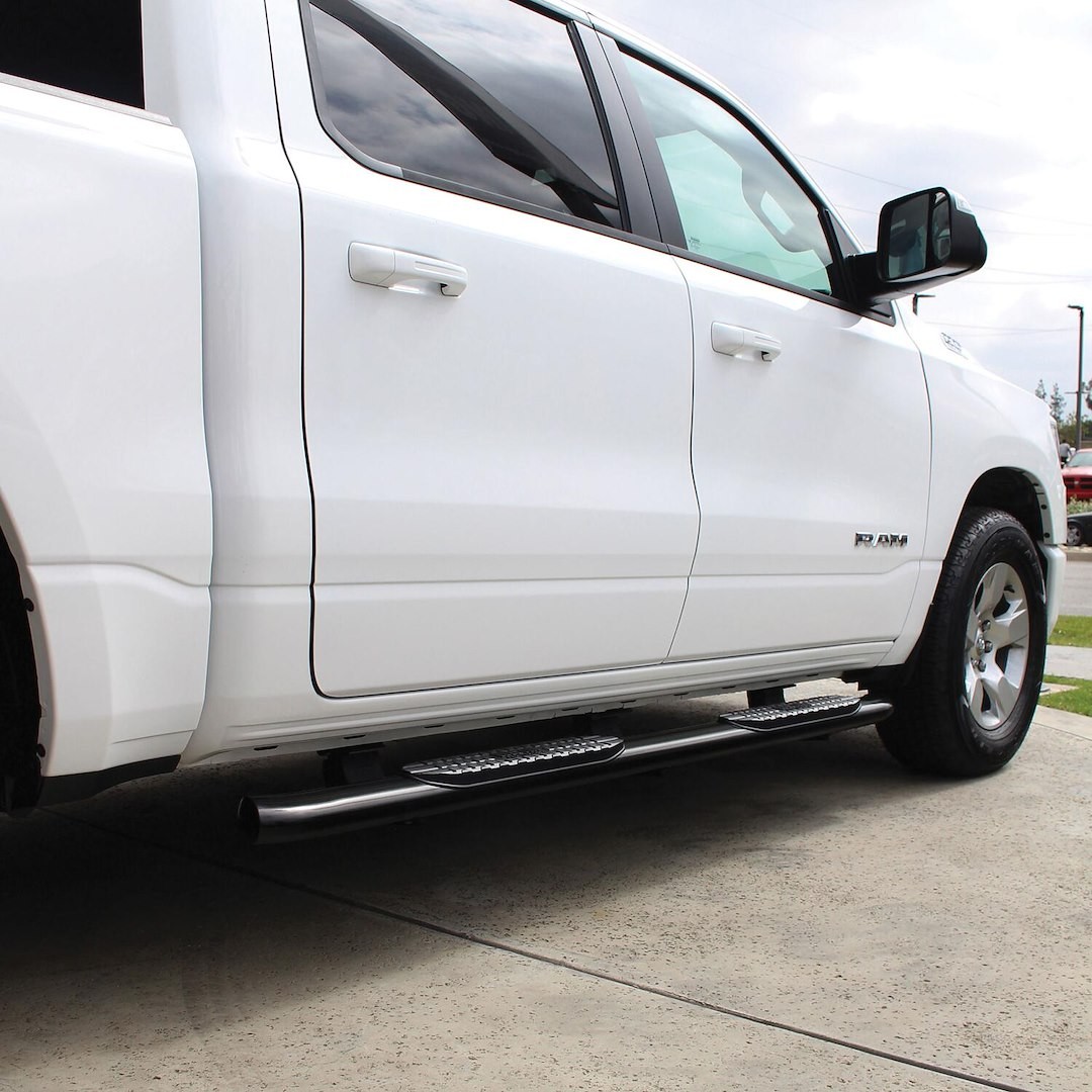 Westin Automotive 21-24095 Steel Oval Black Powder Coated Nerf Bar