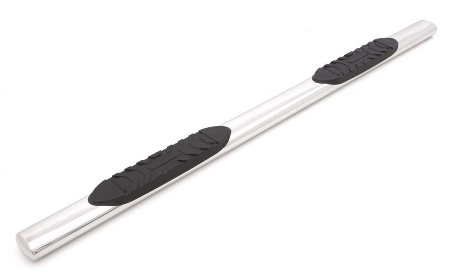 Lund 23910561 5 Inch Oval Straight Nerf Step Bars Polished Stainless