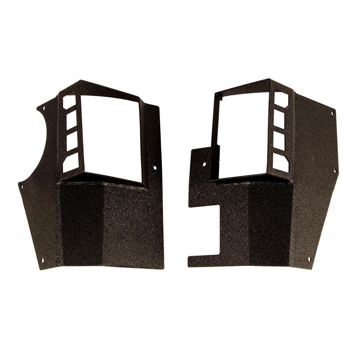 Body XHD Quarter Panel Guard Kit, Rear; Fits 07-18 Jeep Wrangler JKU, 4 Door