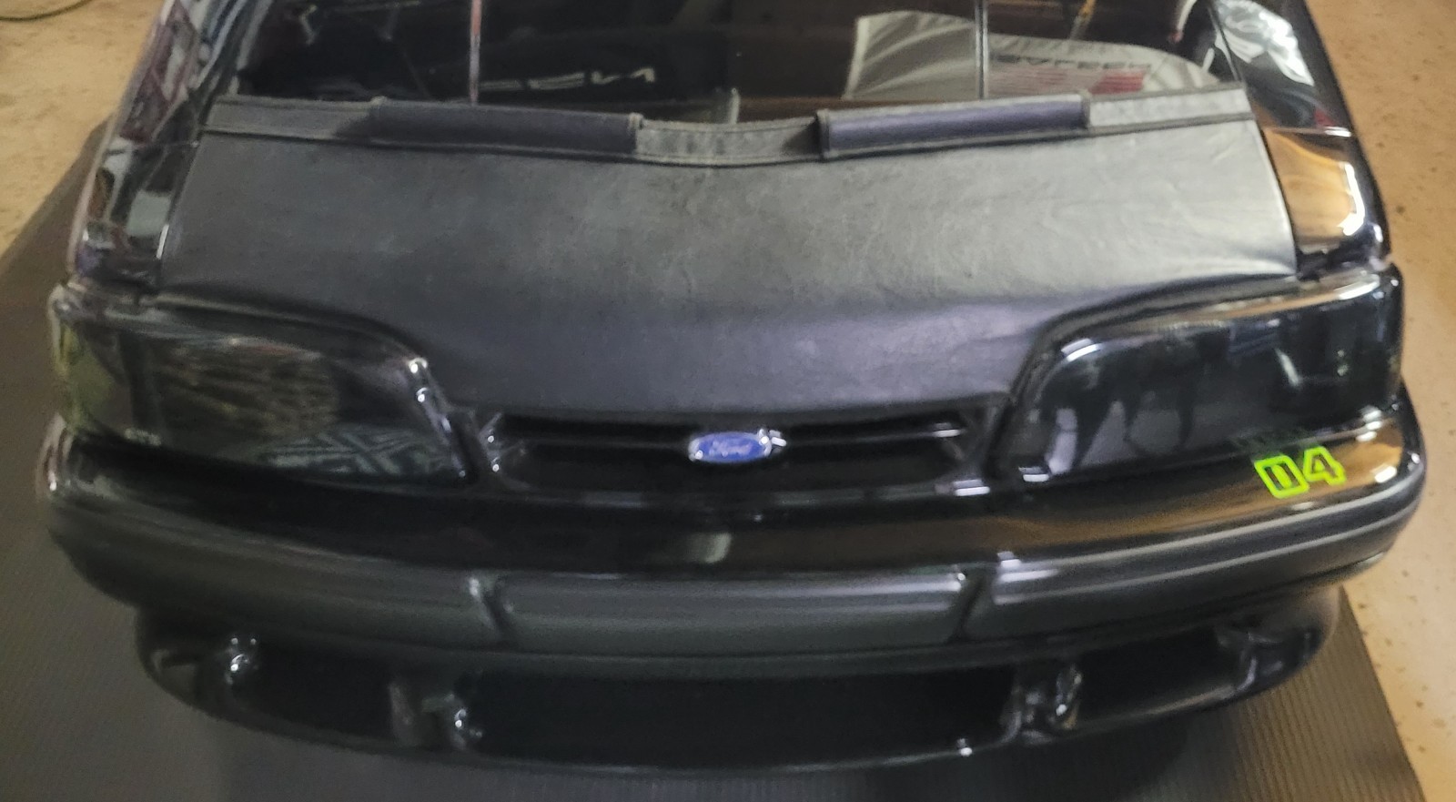 1987-1993 Ford Mustang Foxbody Hood Bra Mini Mask