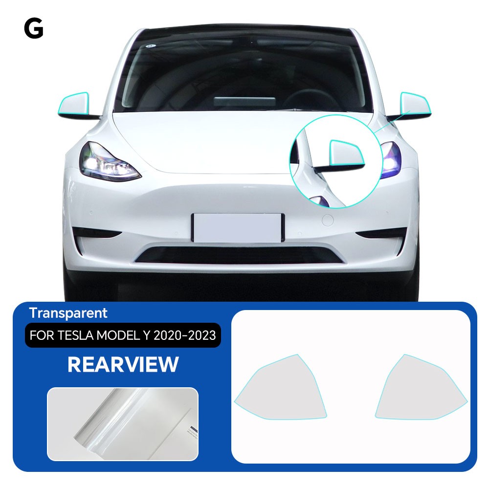 For Tesla Model Y 2020-2024 Full Front Paint Protection Film PreCut Kit PPF TPU