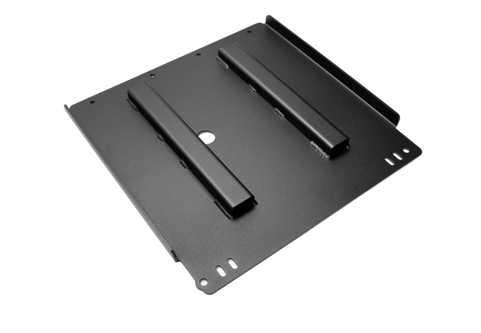 Cali Raised LED CR3650 Trans Skid Plate Steel Powercoat Black for 05-22 Tacoma