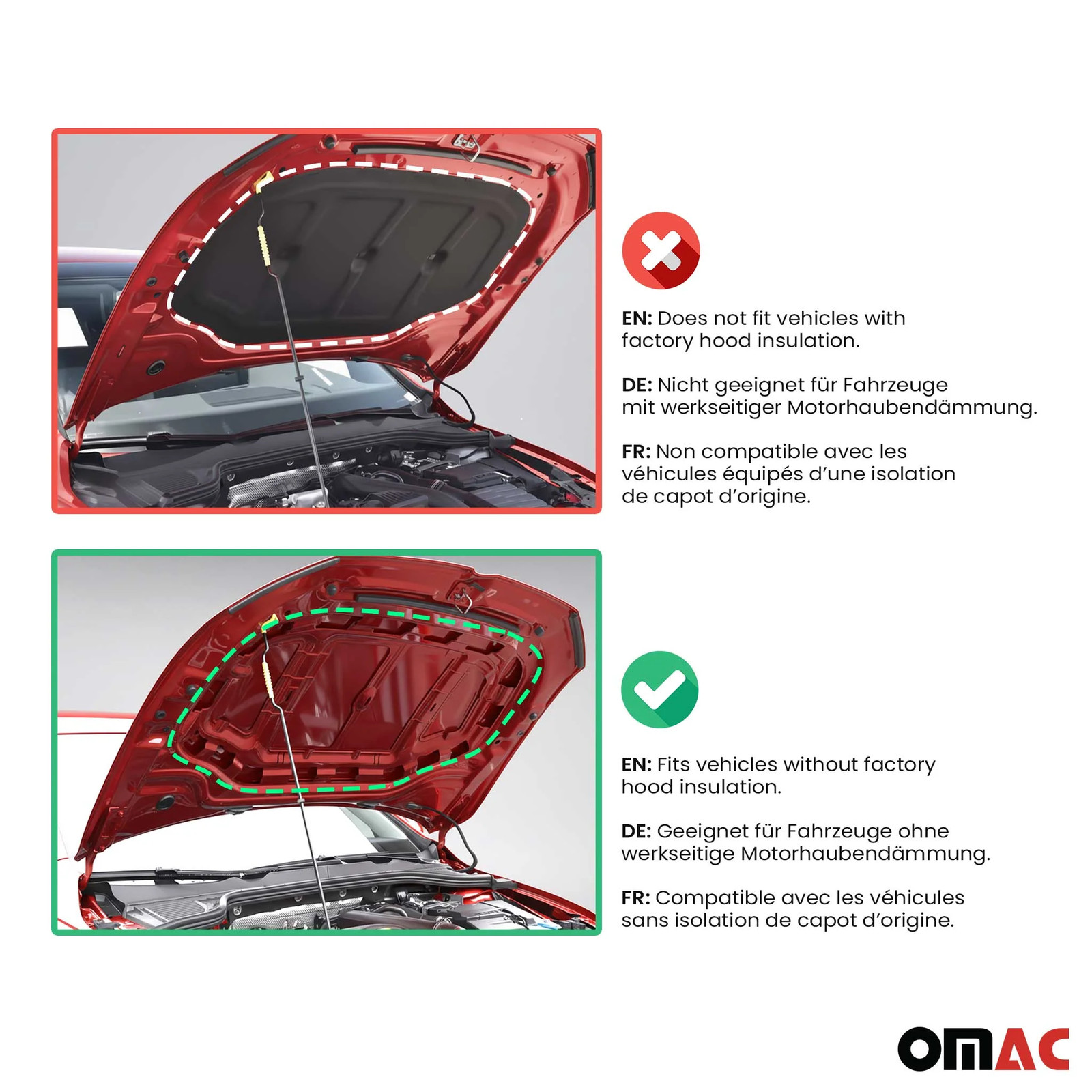 Car Bonnet Mask Hood Bra for VW Golf Mk6 2010-2014 Black 1 Pc