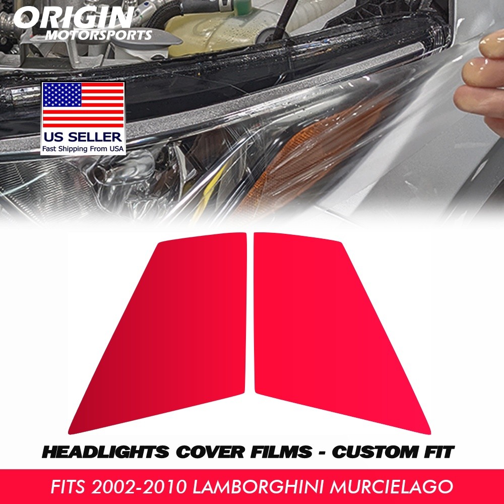 PreCut Headlights Protection Clear Bra PPF For 2002-2010 Lamborghini MURCIELAGO