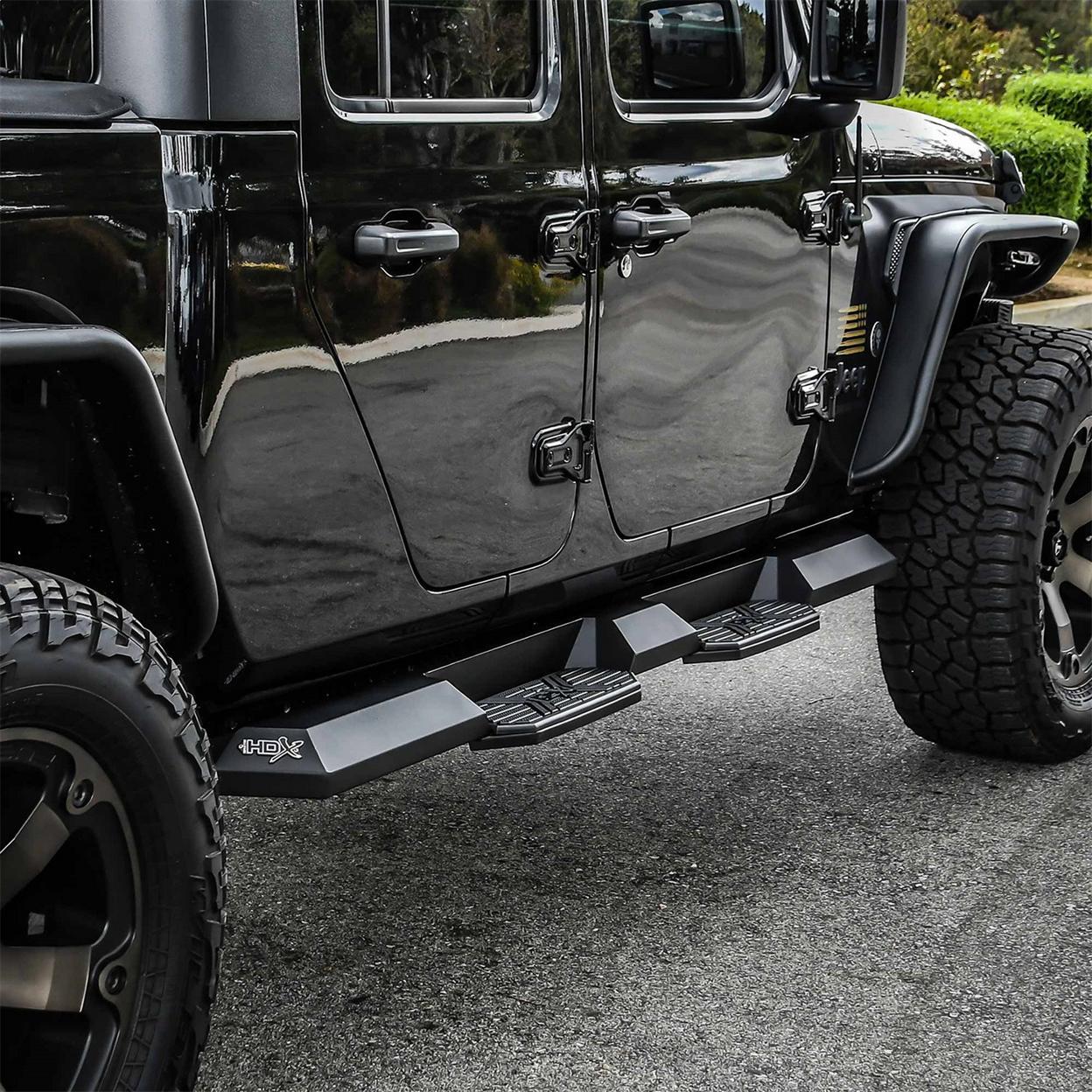 Westin HDX Xtreme Nerf Step Bars for Jeep Gladiator 2020 – Textured Black
