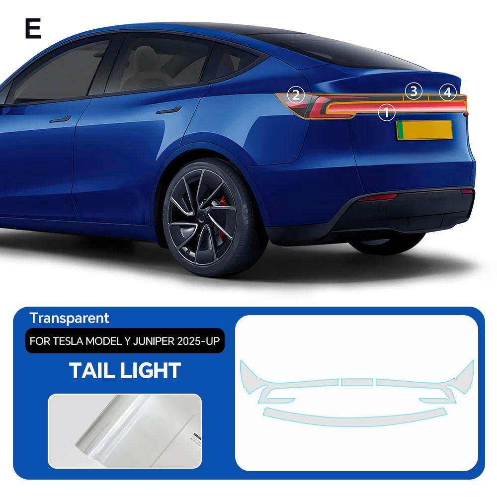 Tesla Model Y 2025-2026 Juniper PreCut Paint Protection Film Full Car PPF Kit