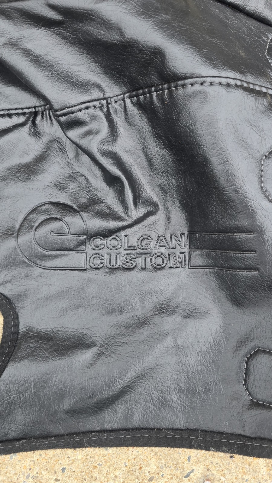 Original Colgan Custom Hood + Bumper Bra for BMW E36; Embossed BMW logo; Rare!