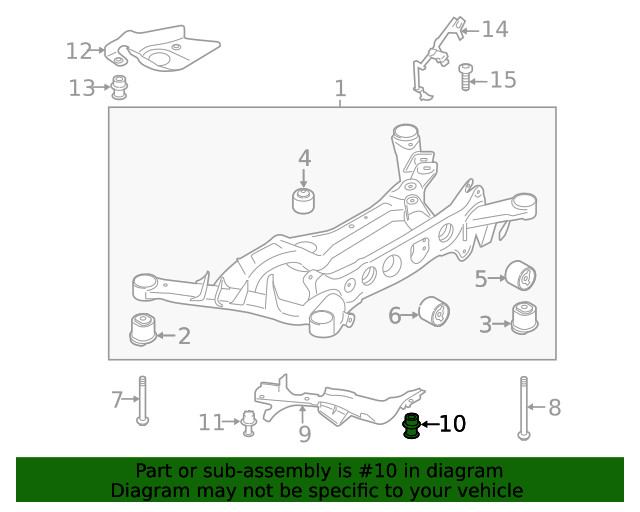 Genuine Porsche Guard Clip 4F0-501-329-A