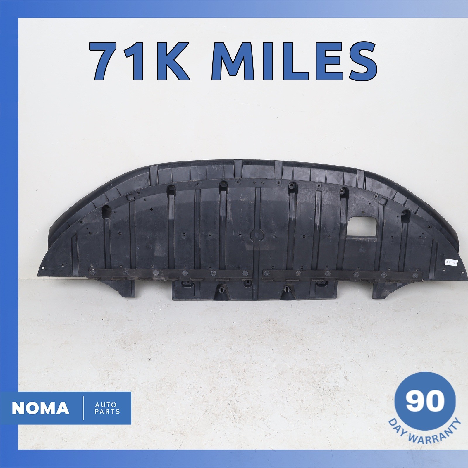 10-19 Jaguar X351 XJ XJR Front Bumper Splash Shield Valance Panel Cover OEM 71k