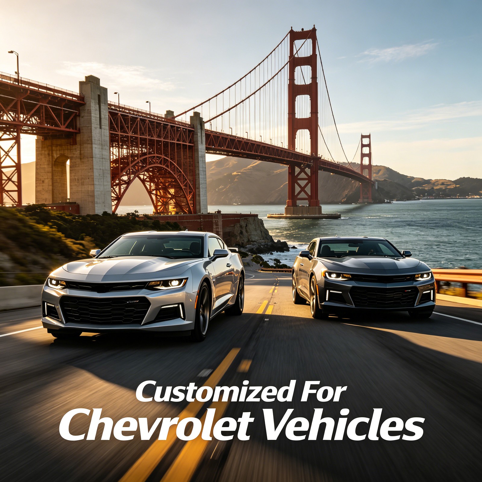 For Chevrolet Vehicle Rubber Side Skirt Rocker Panel Trim Bumper Protector Strip