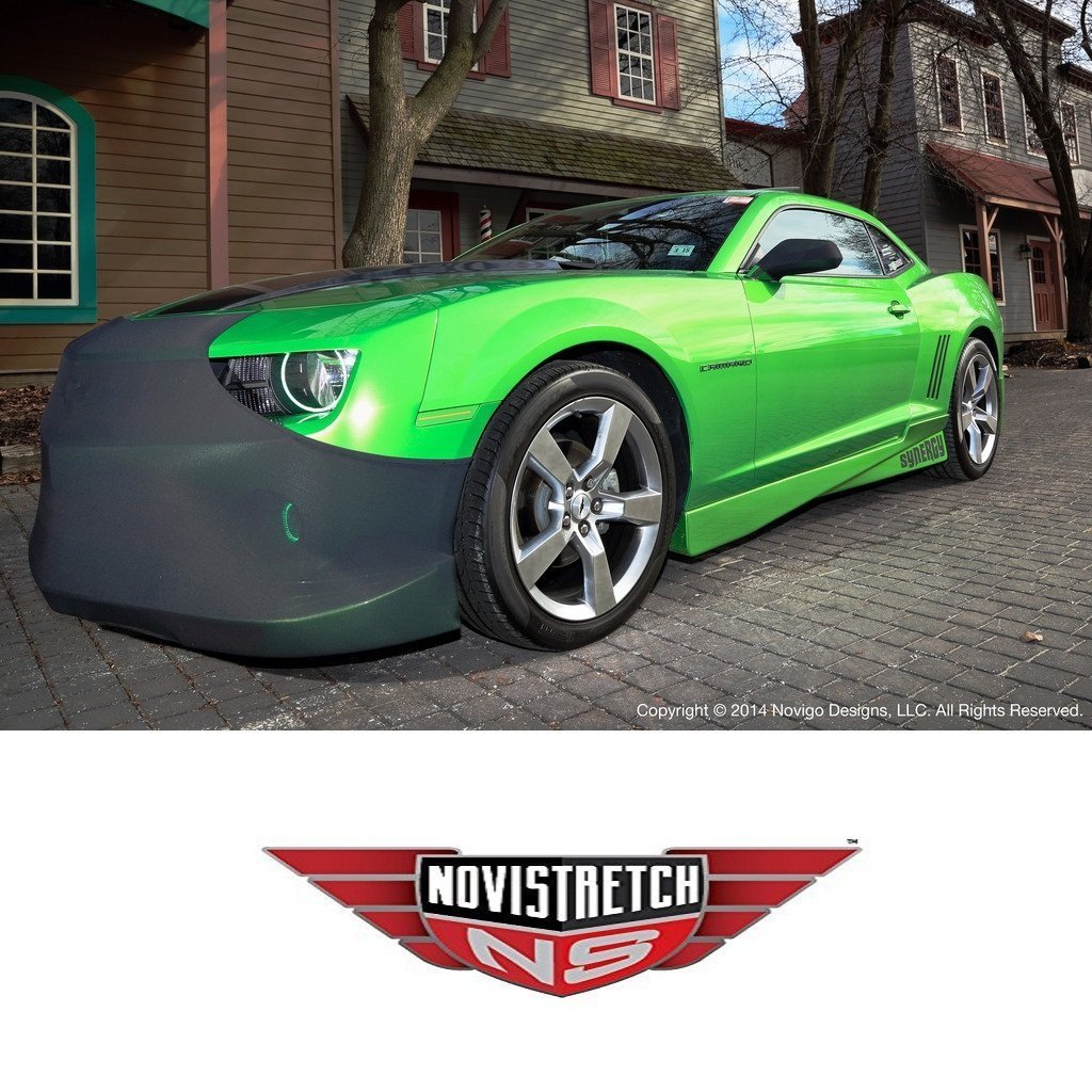 Camaro NoviStretch Front + Mirror Bra Covers Fits: 5th Gen 10-15 FBM550C + MC150
