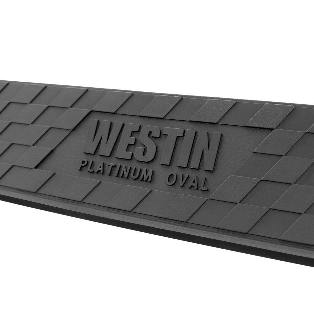 Westin Automotive 21-4130 Nerf Bar Without End Caps 4 Inch Oval Bent Set Of 2