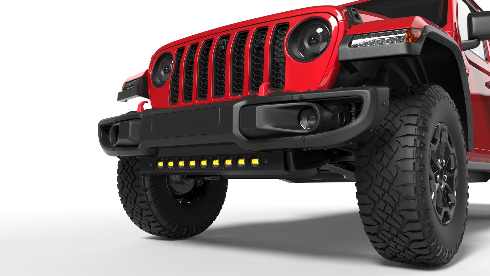 Skid Plate With Off-Road Lights Integrated LED Emitters ORACLE 5883-006
