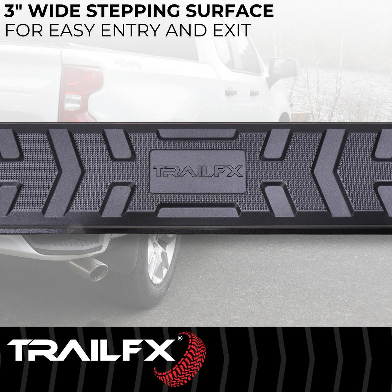 TrailFX Step Nerf Bar – Rocker Panel Mount