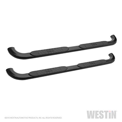 Westin 21-3555 Platinum Oval Step Bar , Black , 4 inch