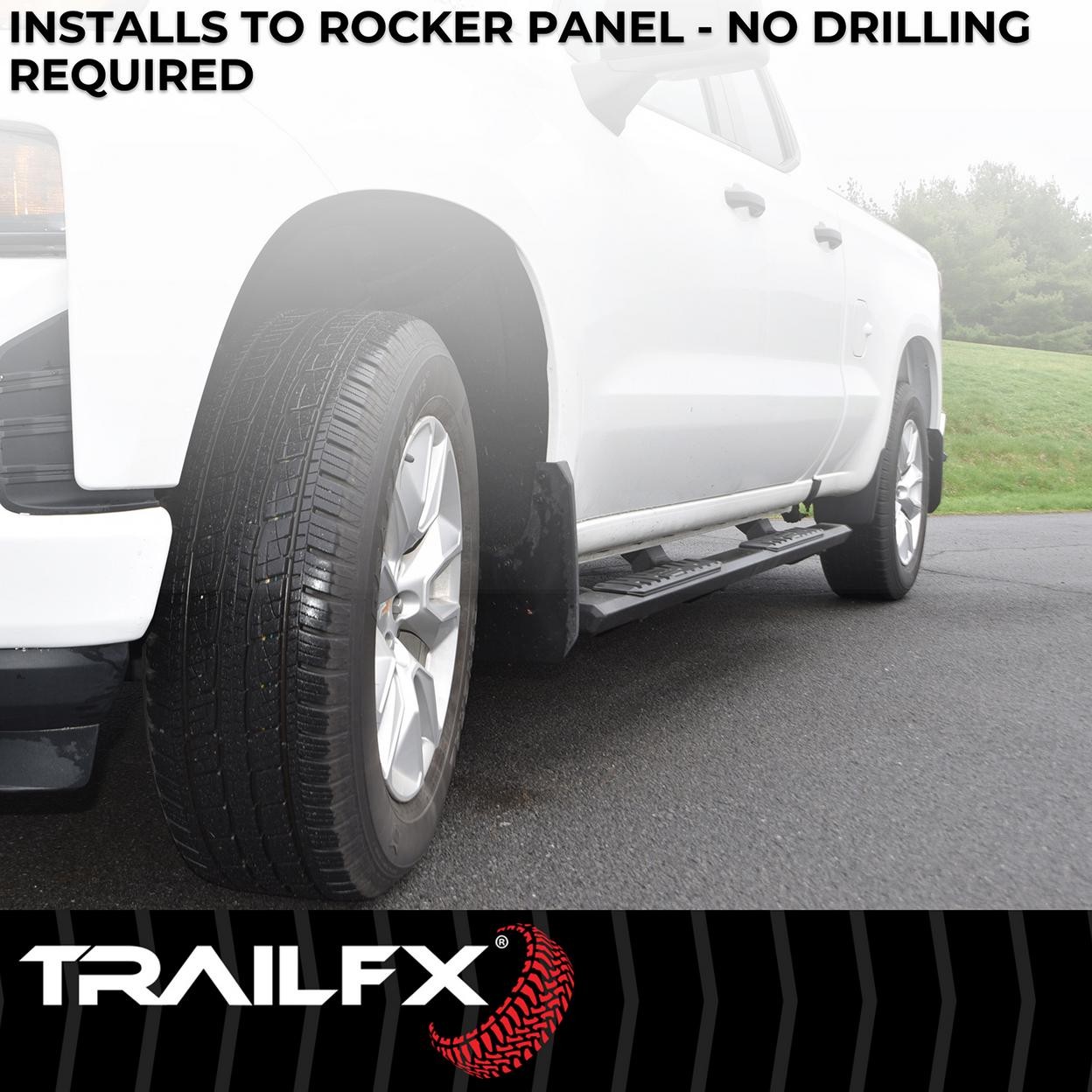 TrailFX AL4003B Rocker Panel Mount
