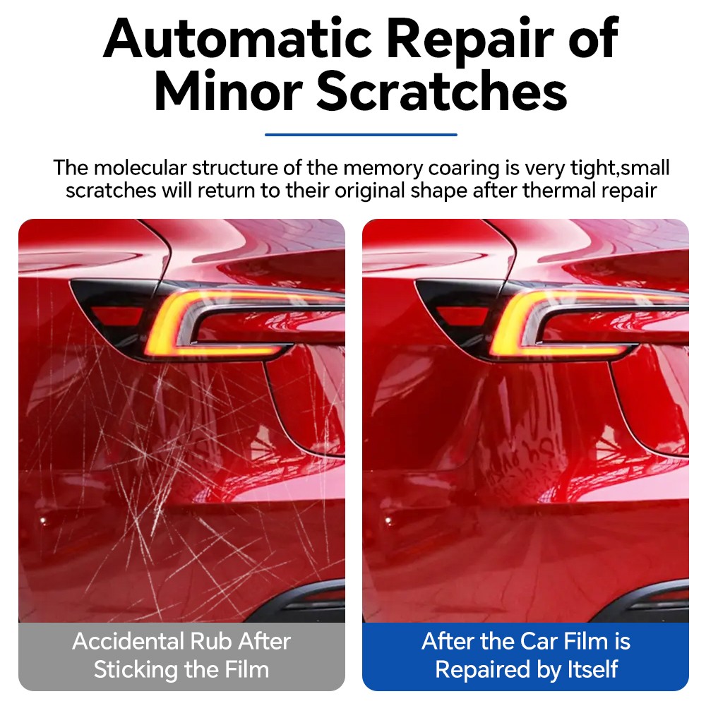 Tesla Model 3 Highland 2024-UP Door Corner Paint Protection Film Clear Bra PPF