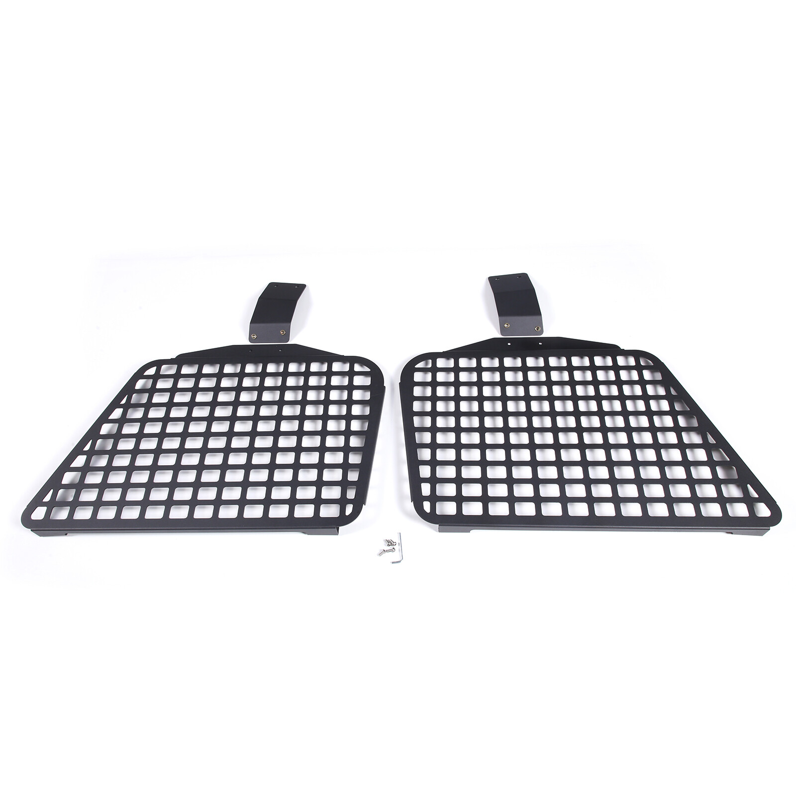 2pcs Side Window MOLLE Panel Guard Grille Bracket Fits Toyota FJ Cruiser 2007-14