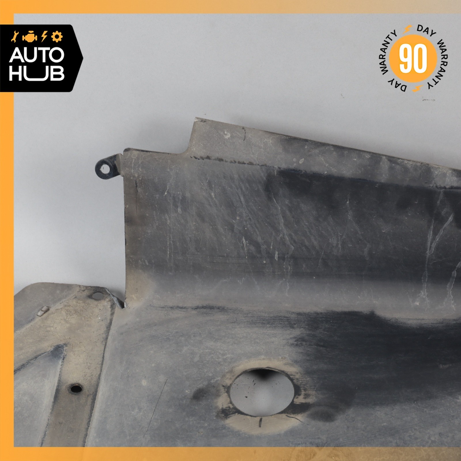 05-18 Mercedes W463 G550 G63 Rear Lower Fuel Tank Skid Plate Metal Shield OEM