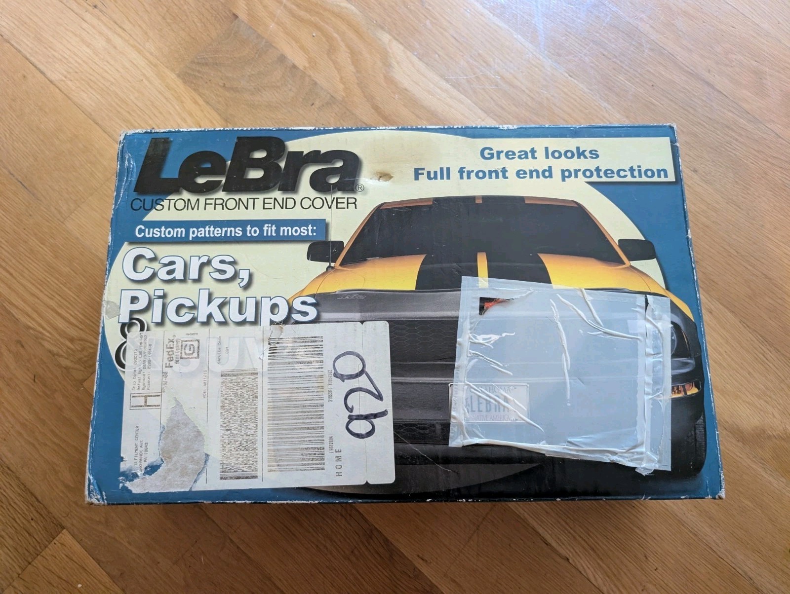 NEW Lebra Custom Front End Mask Cover Bra 2001-2003 Hyundai Elantra 55845-01