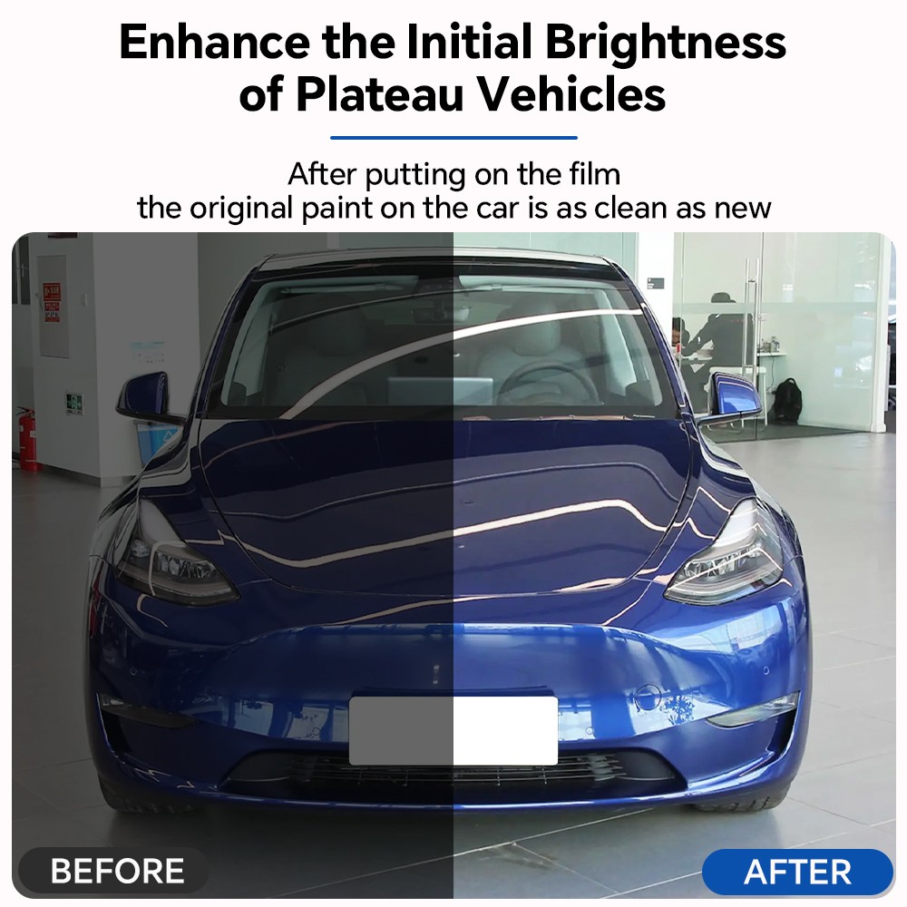 Tesla Model Y 2020-2024 Door Extended PreCut Paint Protection Film Clear Bra PPF