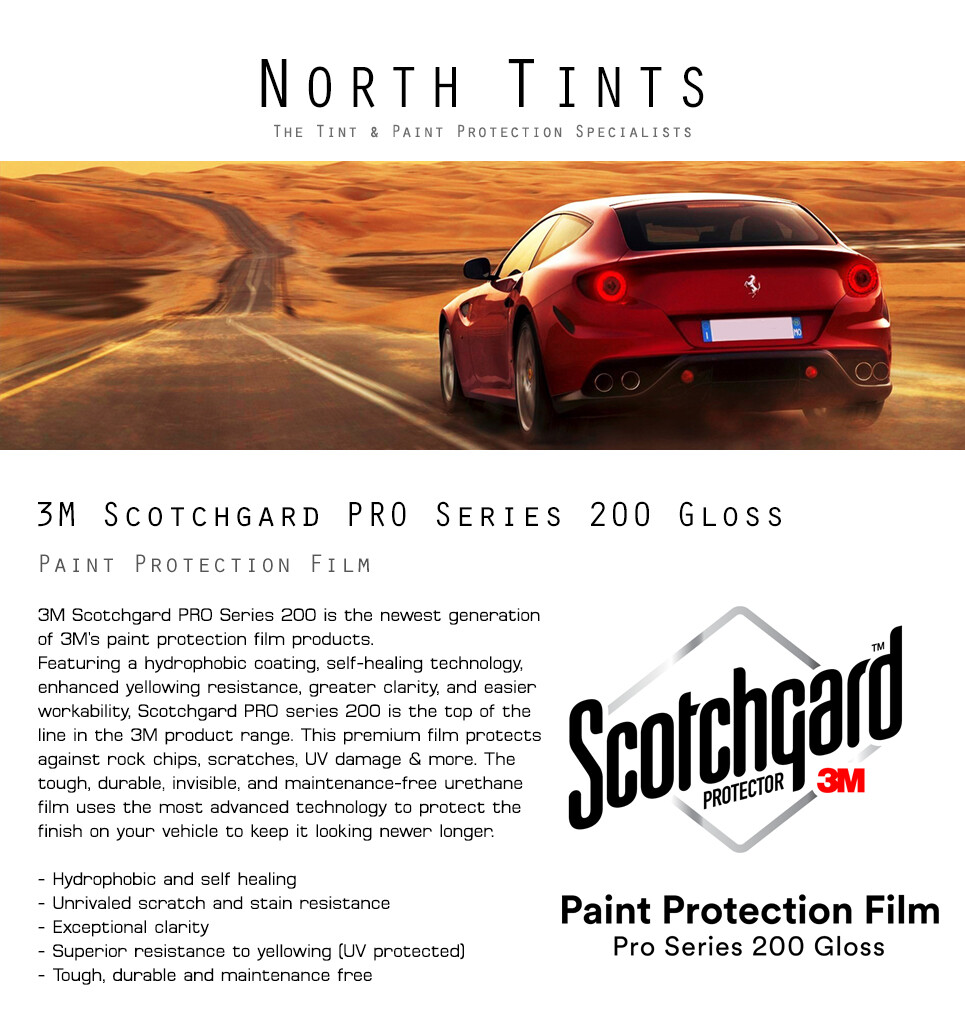 Dodge Journey 2012-2018 3M PRO Series PreCut Paint Protection Film Clear Bra PPF
