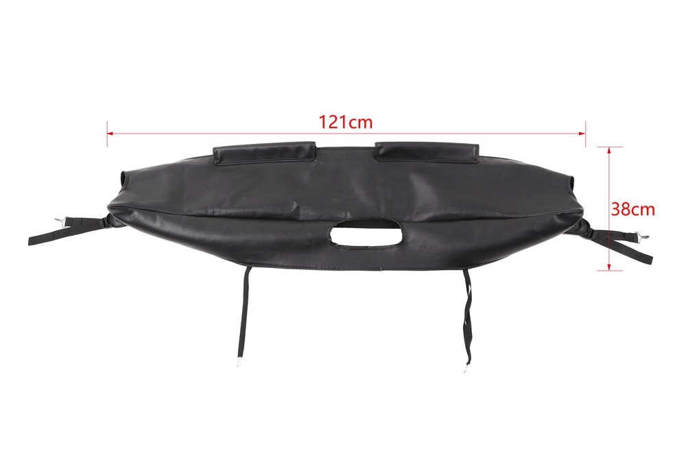 Canvas Hood Cover Front End Bra Protector V-Hood Covers For Jeep Wrangler 2007+