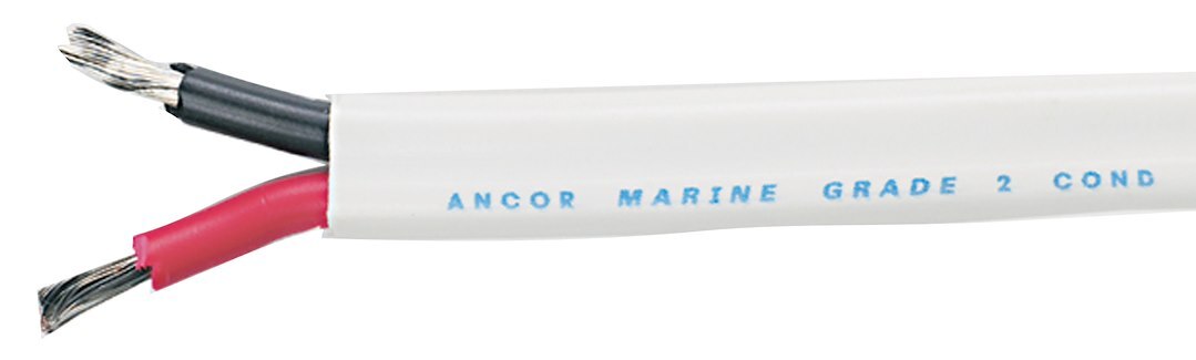ANCOR 100′ 16/2 WHITE TINNED COPPER- 121710