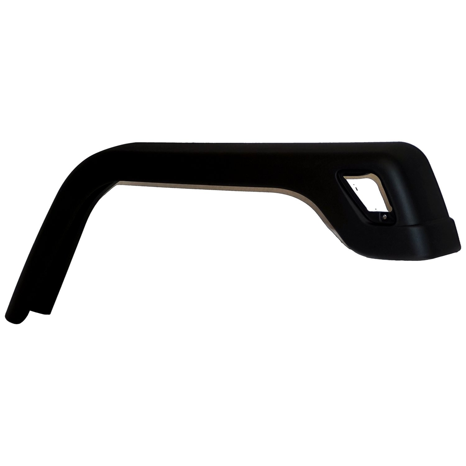 Black Plastic Front Right Fender Flare for Jeep – Durable Replacement Part