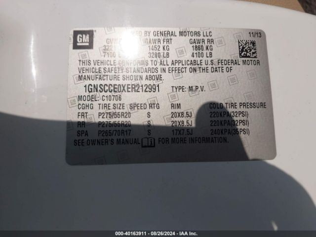 Fuse Box Engine Fits 10-14 ESCALADE 82780