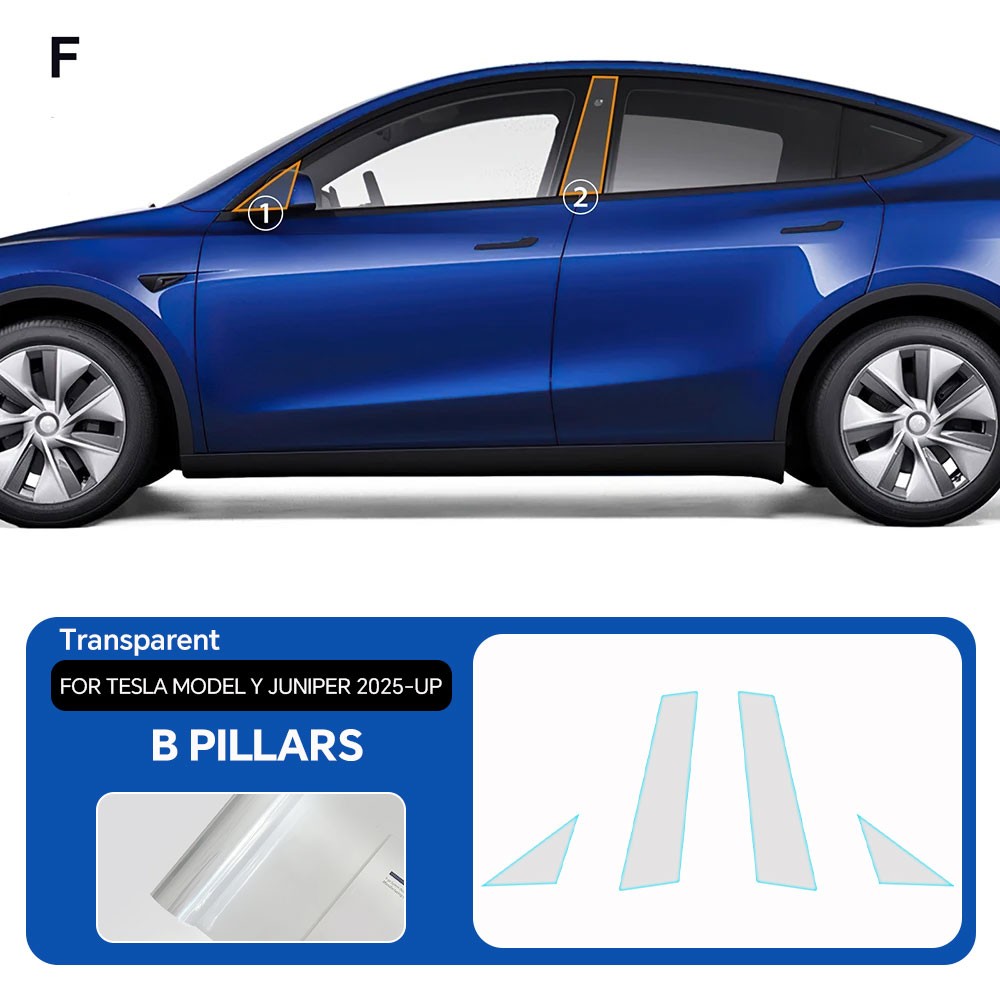Tesla Model Y 2025-2026 Juniper PreCut Paint Protection Film Full Car PPF Kit