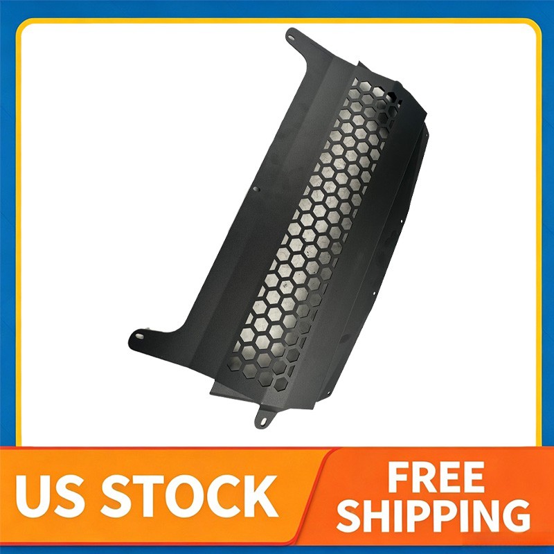 For BWM S55 F80 M3 F82 F83 M4 3.0L Turbo Black Aluminum Oil Cooler Skid Plate