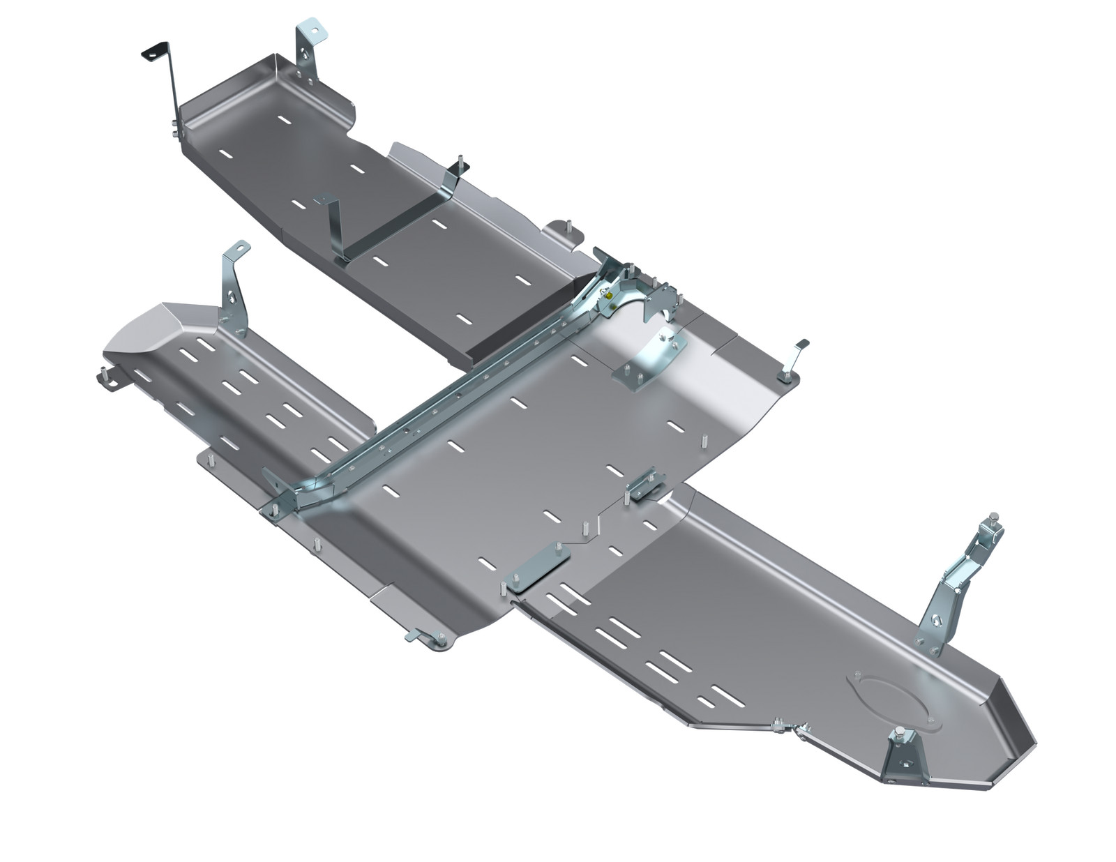 Artec JL4169 Aluminum Full Bellypan w/Oil Door for 18+ Jeep Wrangler JL 4DR 3.0L