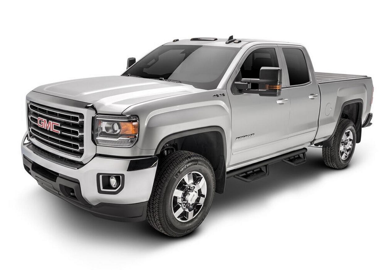 N-Fab Step Nerf Bar Fits 2017-2024 Chevrolet Colorado Crew Cab Pickup 61.7 Bed,