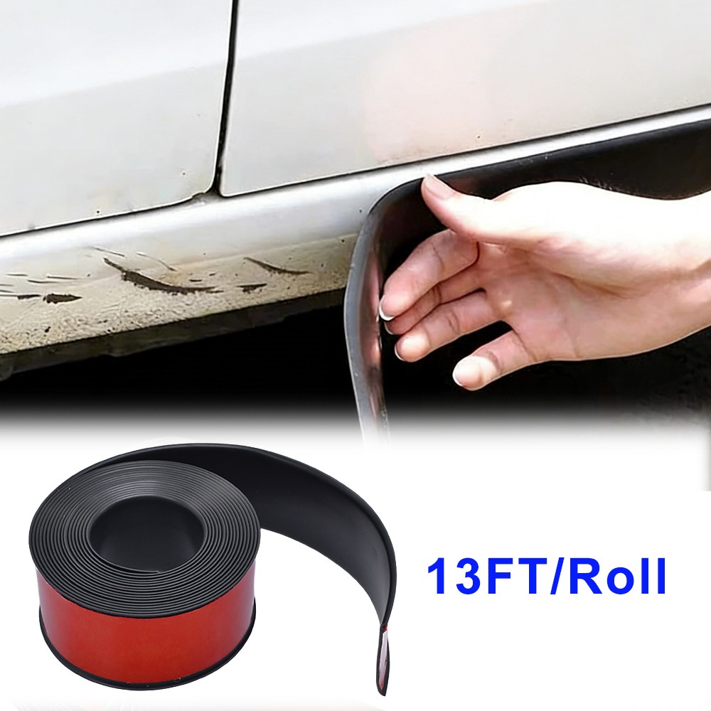 For Most Chrysler 4M Rubber Side Skirt Rocker Panel Trim Bumper Protector Strip