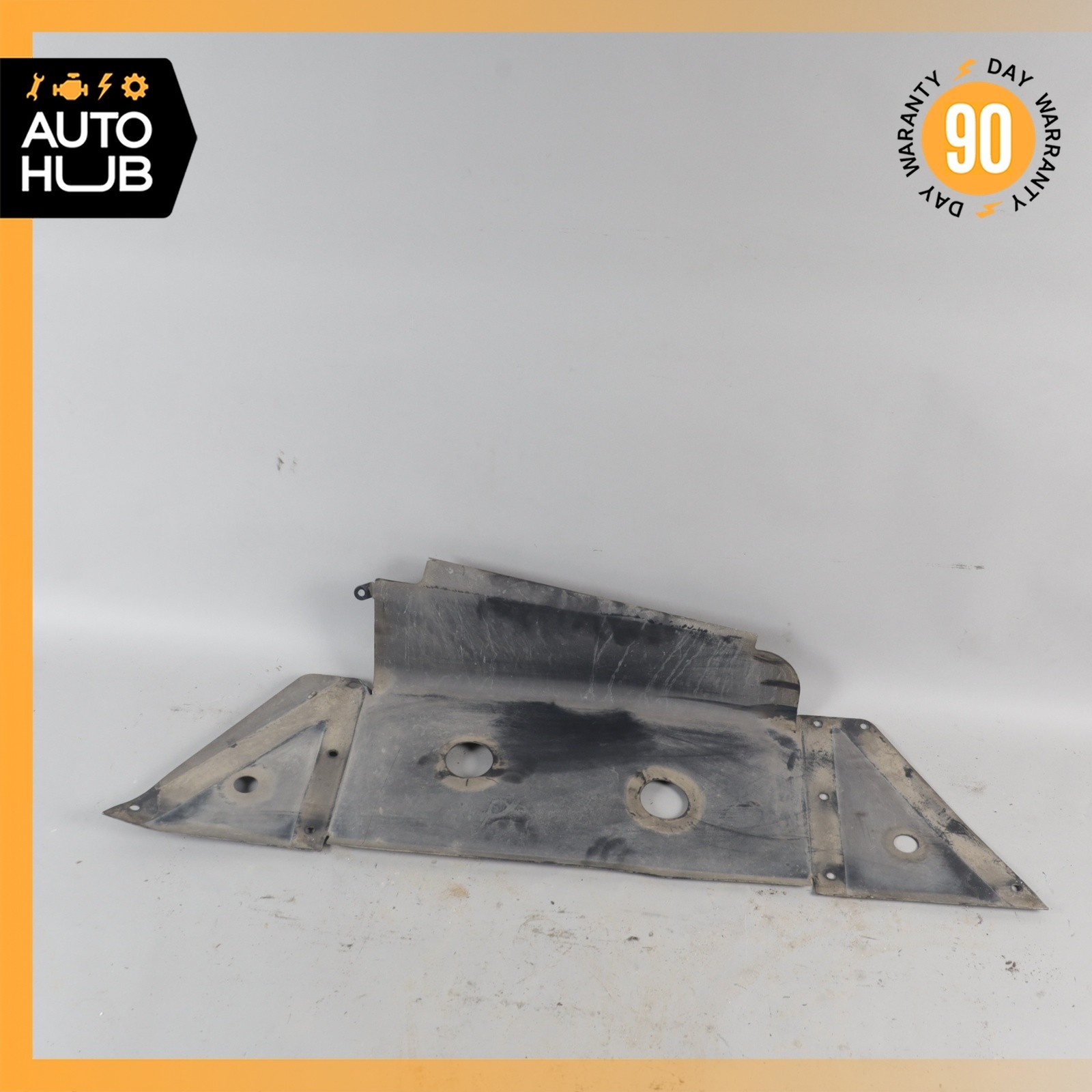 05-18 Mercedes W463 G550 G63 Rear Lower Fuel Tank Skid Plate Metal Shield OEM