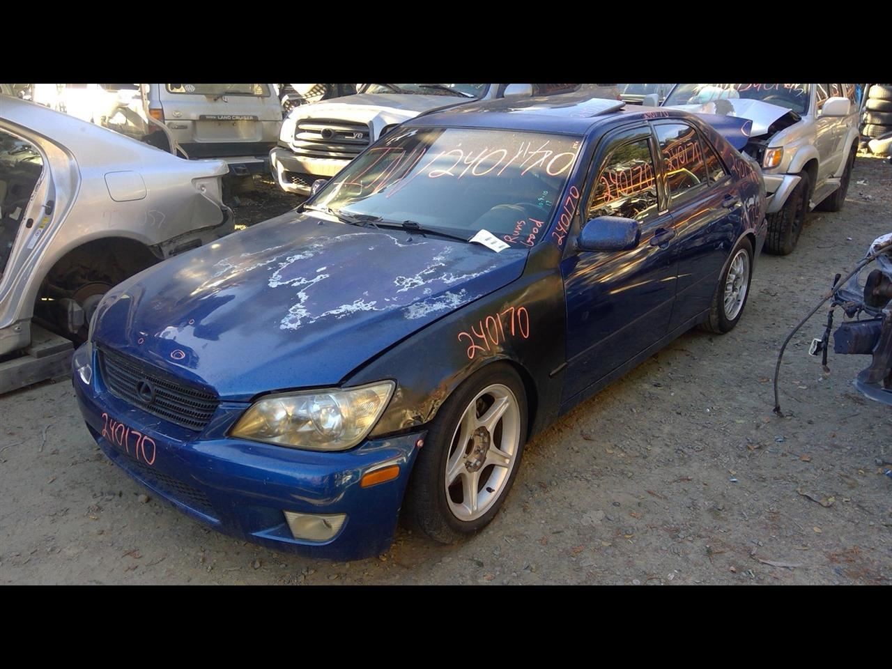 2001 LEXUS IS300 3.0L COWL VENT PANEL