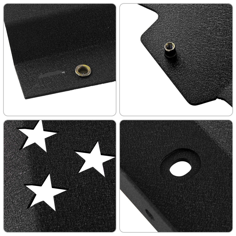 Black Aluminum Oil Cooler Skid Plate for BMW F87 M2 Competition S55 3.0L