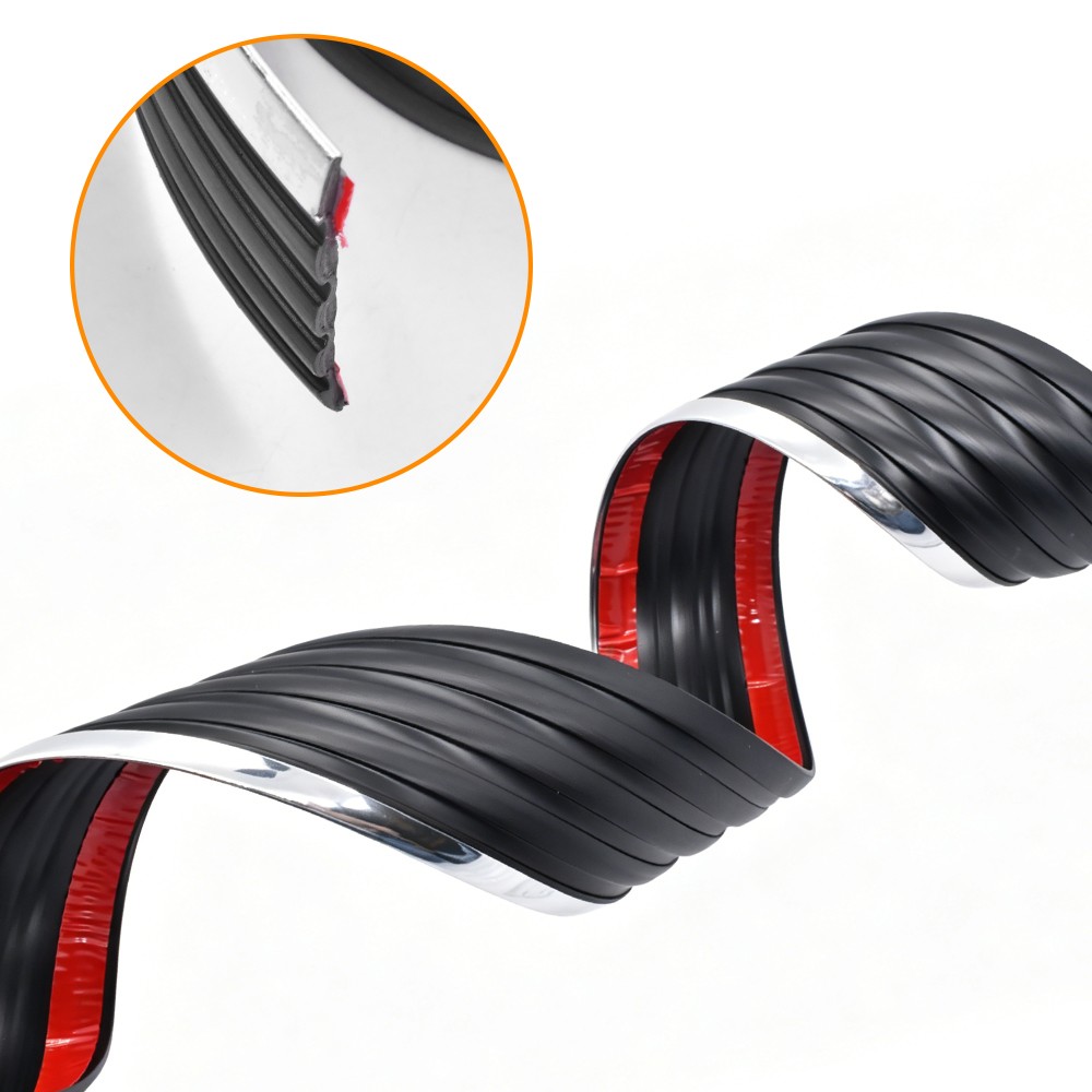 Universal For 1988-1998 Chevy/GMC trucks and SUVs Chrome Body Side Trim Molding