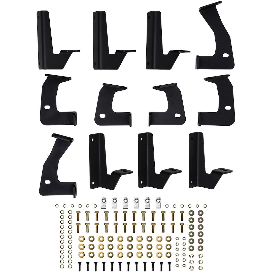 Westin Automotive 56-14165 Steel Hexagonal Black Textured Powder Coated Nerf Bar