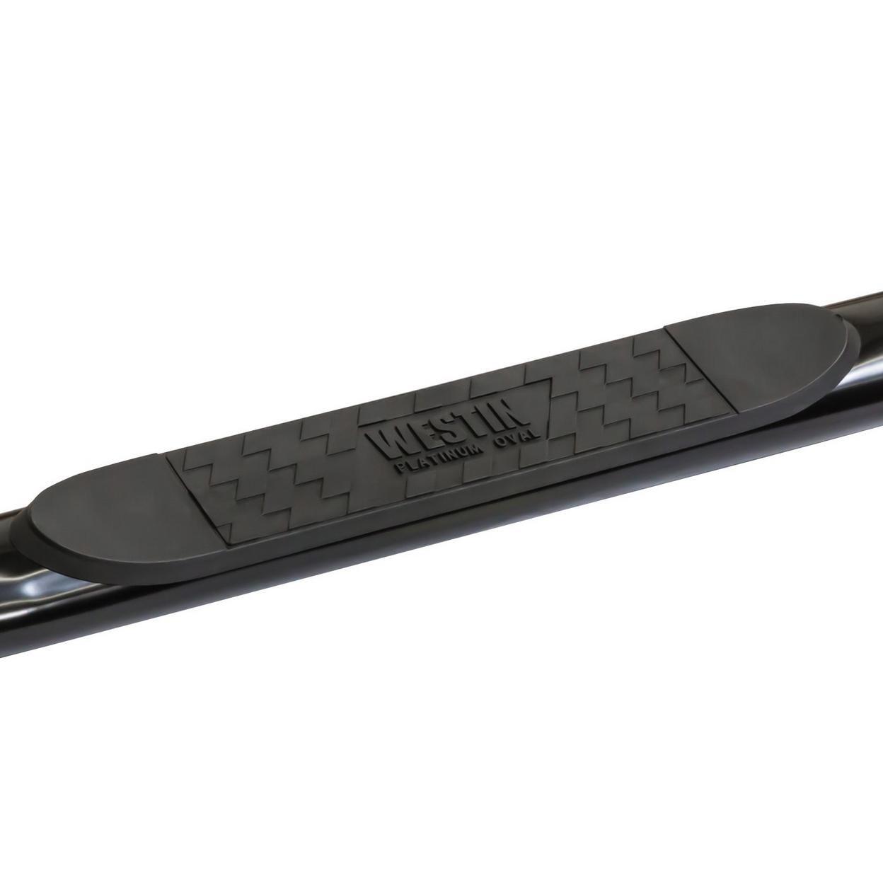 Westin Platinum 4 Oval Nerf Step Bars for Chevy Silverado 1500 Crew Cab 99-13 –