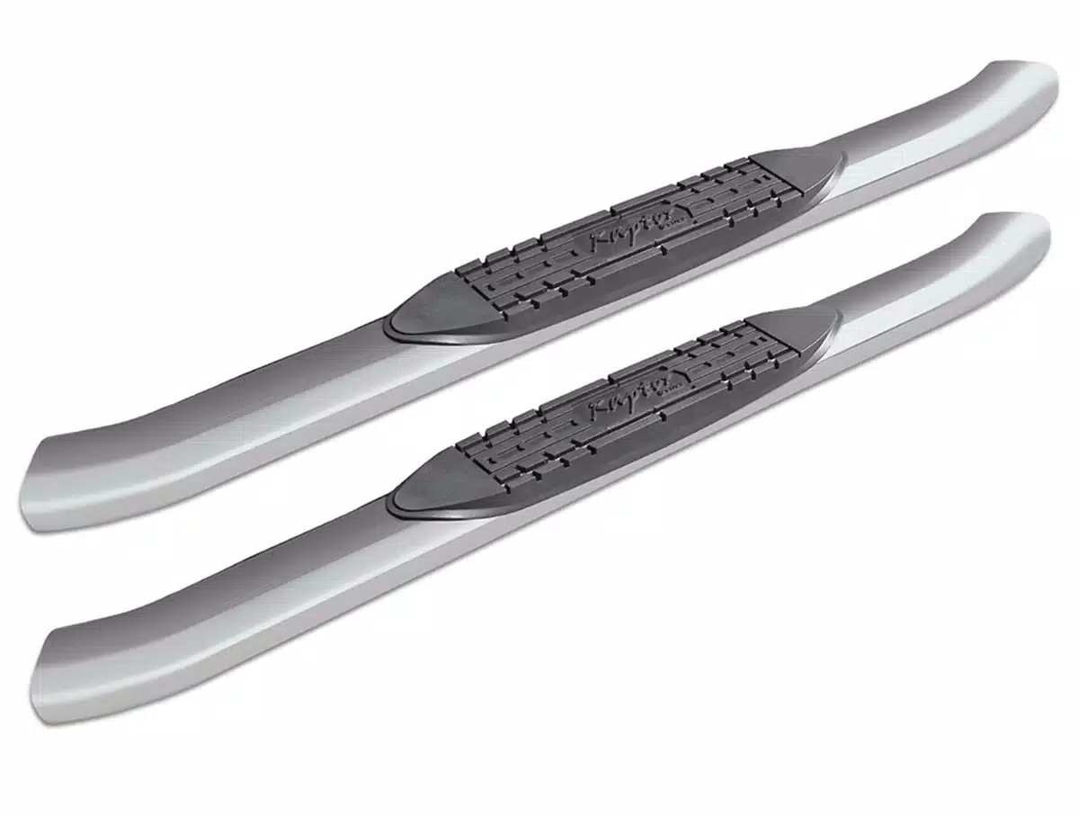 Raptor 4″ OE Curved Stainless Oval Nerf Bars Fit 03-08 Honda Pilot 01-06 MDX