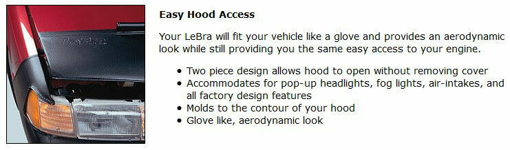 Lebra Mask Bra Custom Front End Cover For 2020 2021 2022 2023 Toyota Corolla