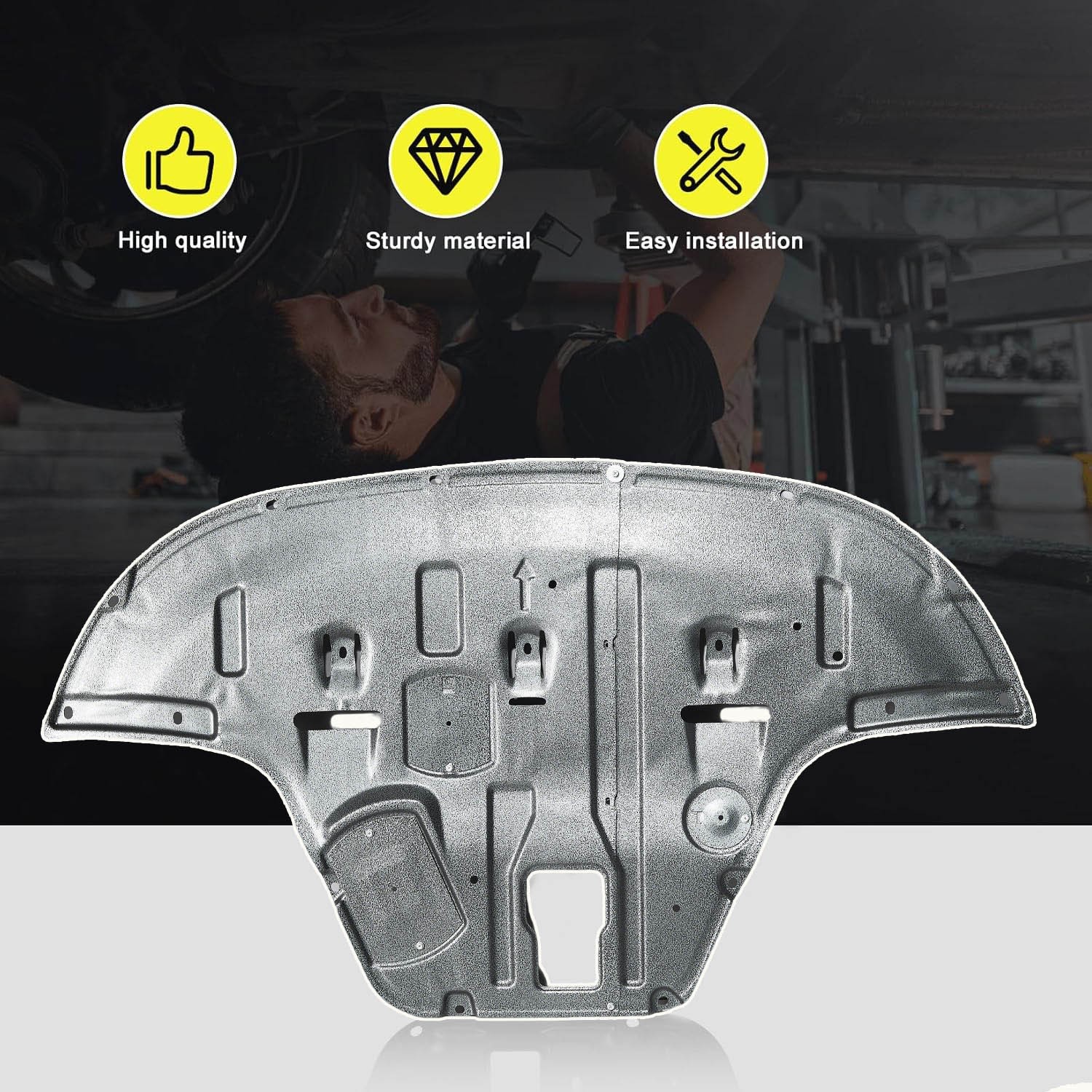 Engine Splash Shield Fit for KIA K5 2021-2025 Front Engine Case Guard Mud Flaps